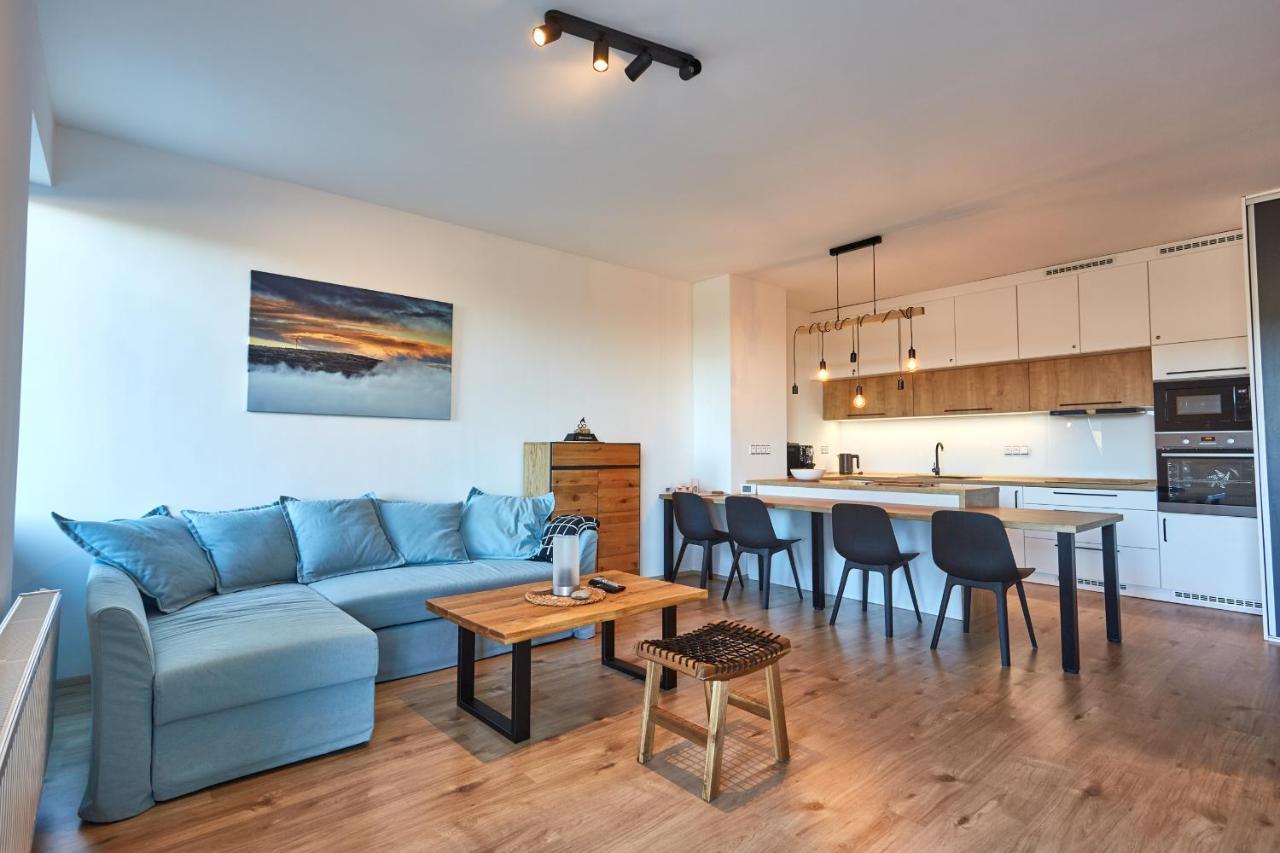 Mountain Apartments Klinovec Hexagon Loucna pod Klinovcem Ngoại thất bức ảnh