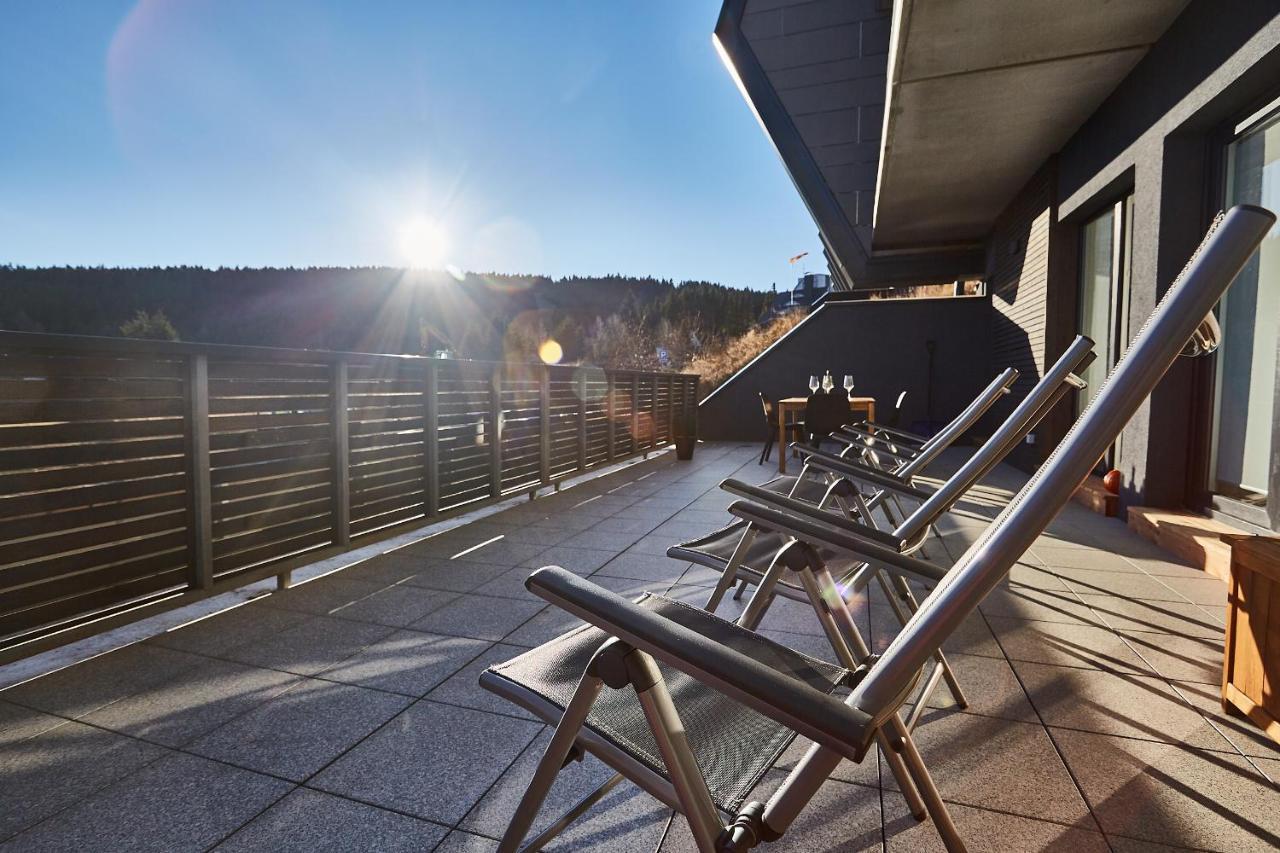 Mountain Apartments Klinovec Hexagon Loucna pod Klinovcem Ngoại thất bức ảnh