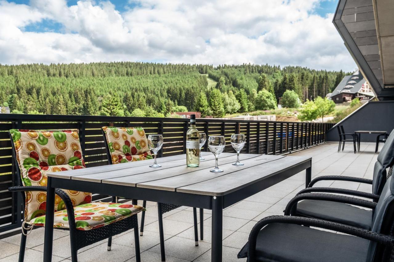 Mountain Apartments Klinovec Hexagon Loucna pod Klinovcem Ngoại thất bức ảnh