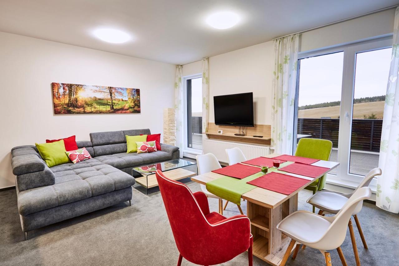 Mountain Apartments Klinovec Hexagon Loucna pod Klinovcem Ngoại thất bức ảnh